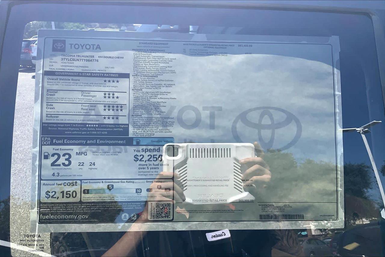 2026 Toyota Tacoma Trailhunter Hybrid Folsom CA