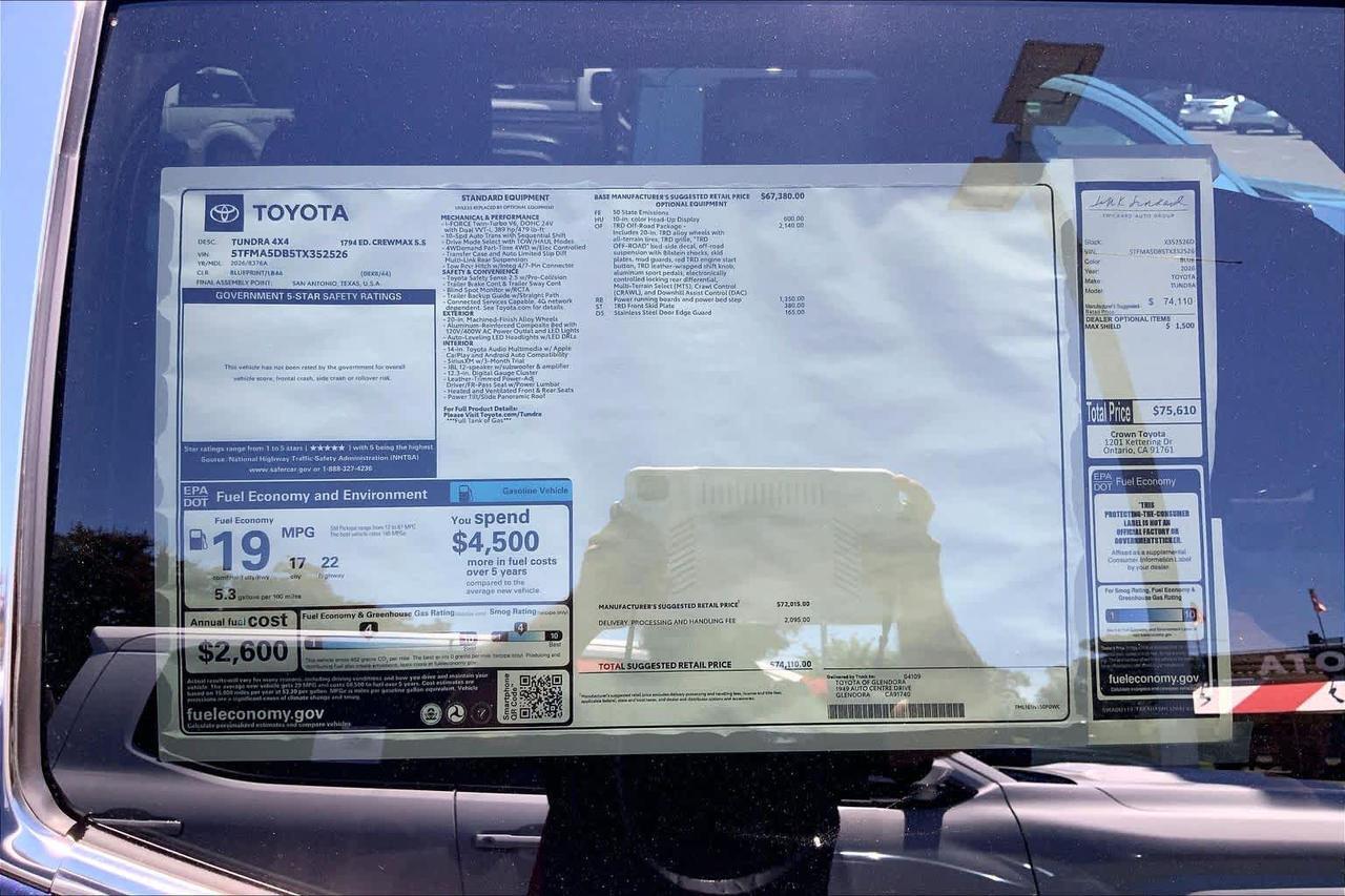 2026 Toyota Tundra 1794 Edition Folsom CA