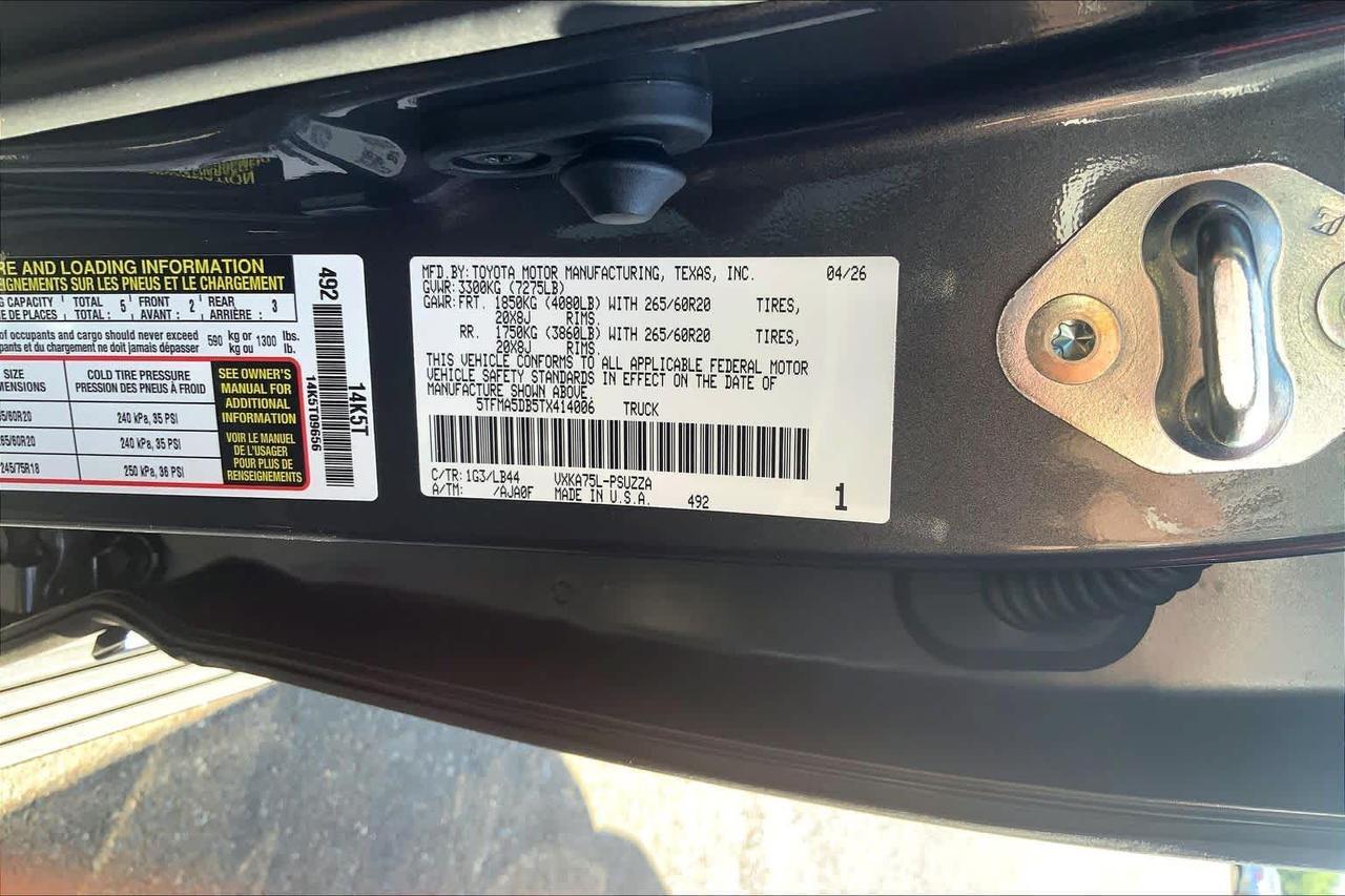 2026 Toyota Tundra 1794 Edition Folsom CA