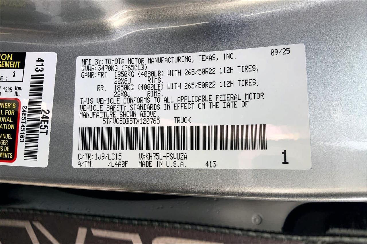 2026 Toyota Tundra Capstone Hybrid Folsom CA
