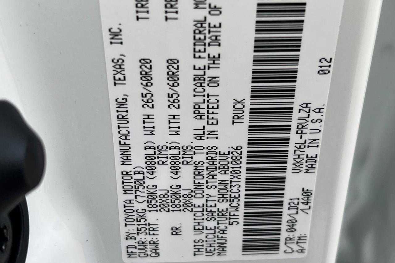 2026 Toyota Tundra Hybrid Limited Ontario OR