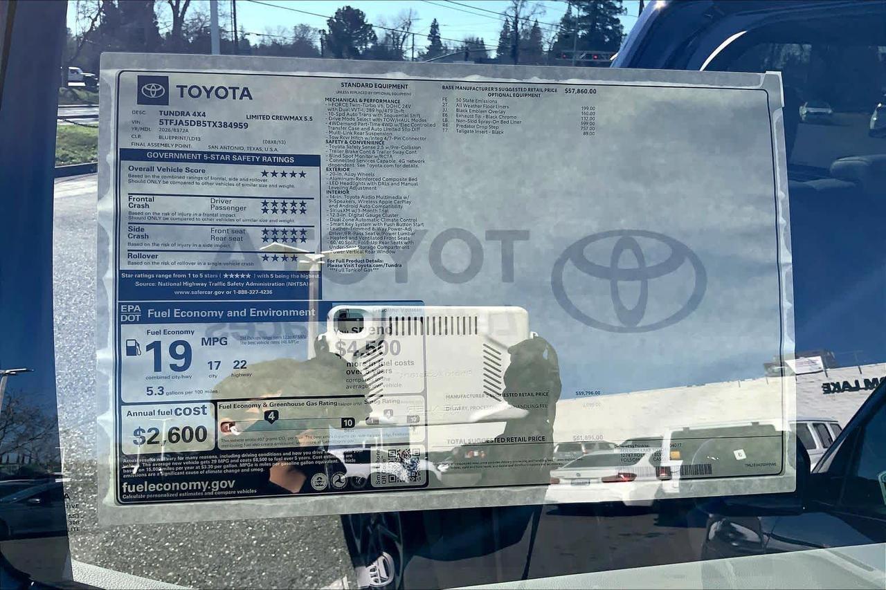2026 Toyota Tundra Limited Folsom CA