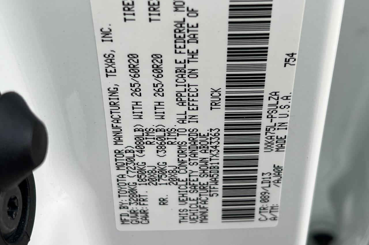 2026 Toyota Tundra Limited Ontario OR