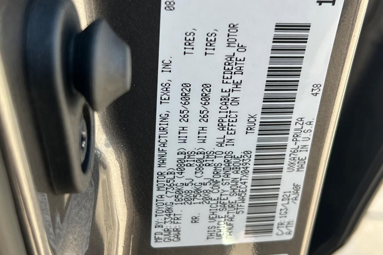 2026 Toyota Tundra Limited Ontario OR