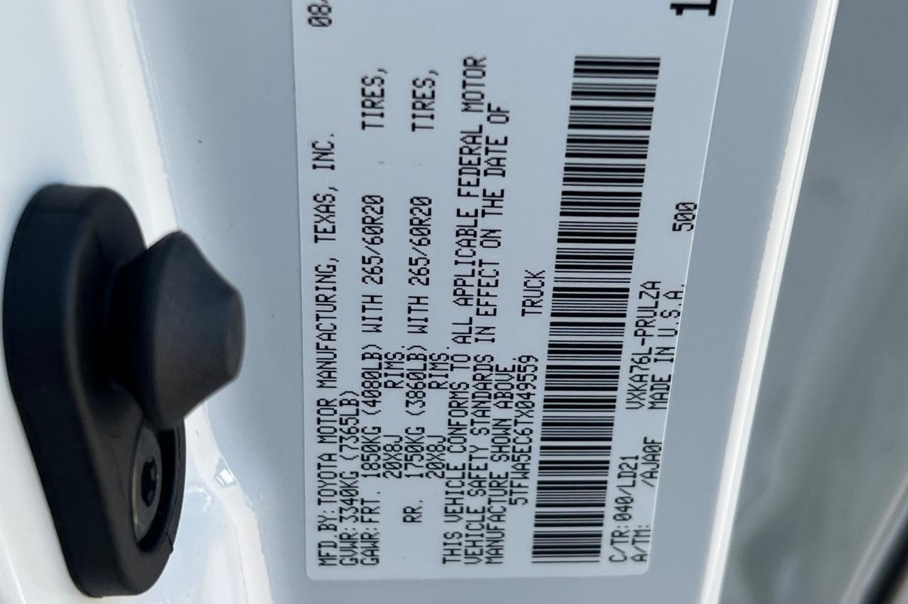 2026 Toyota Tundra Limited Ontario OR