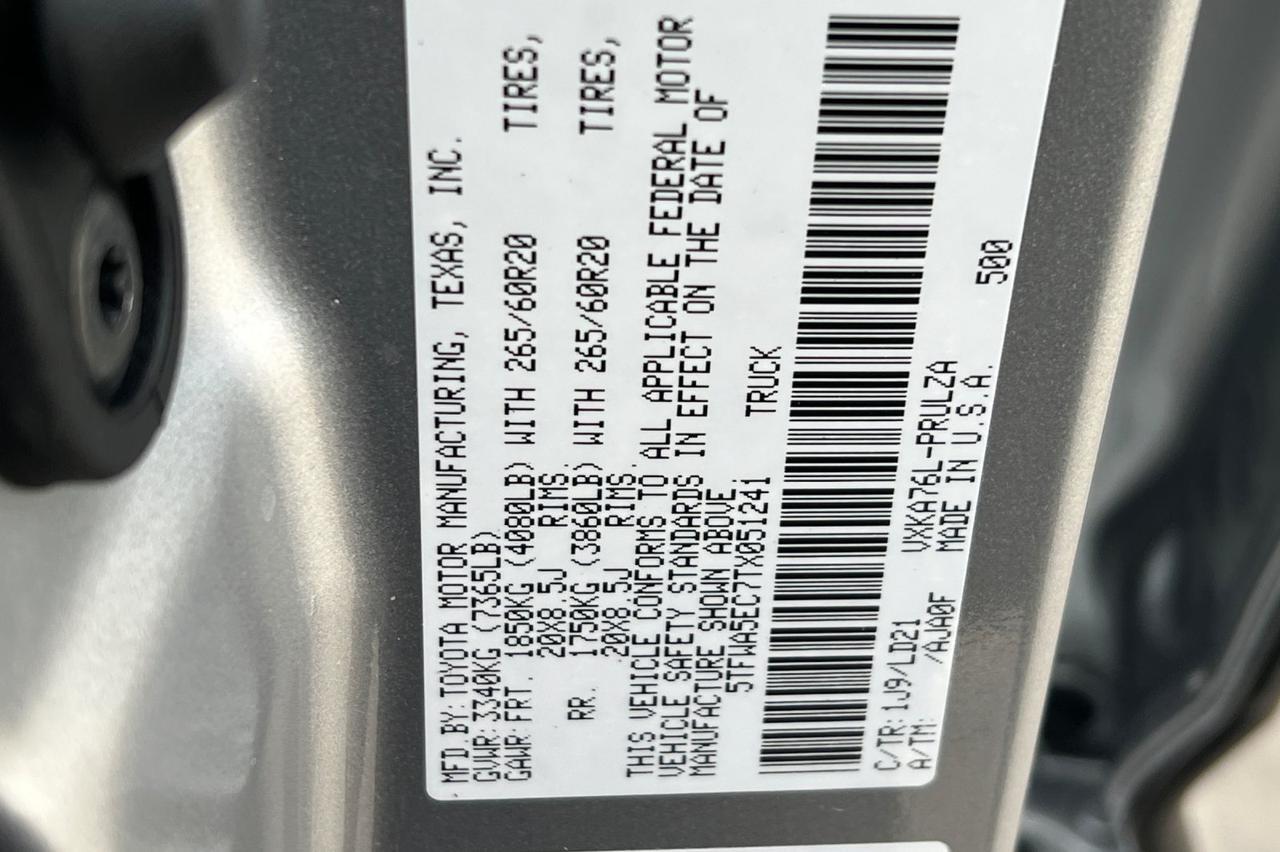 2026 Toyota Tundra Limited Ontario OR