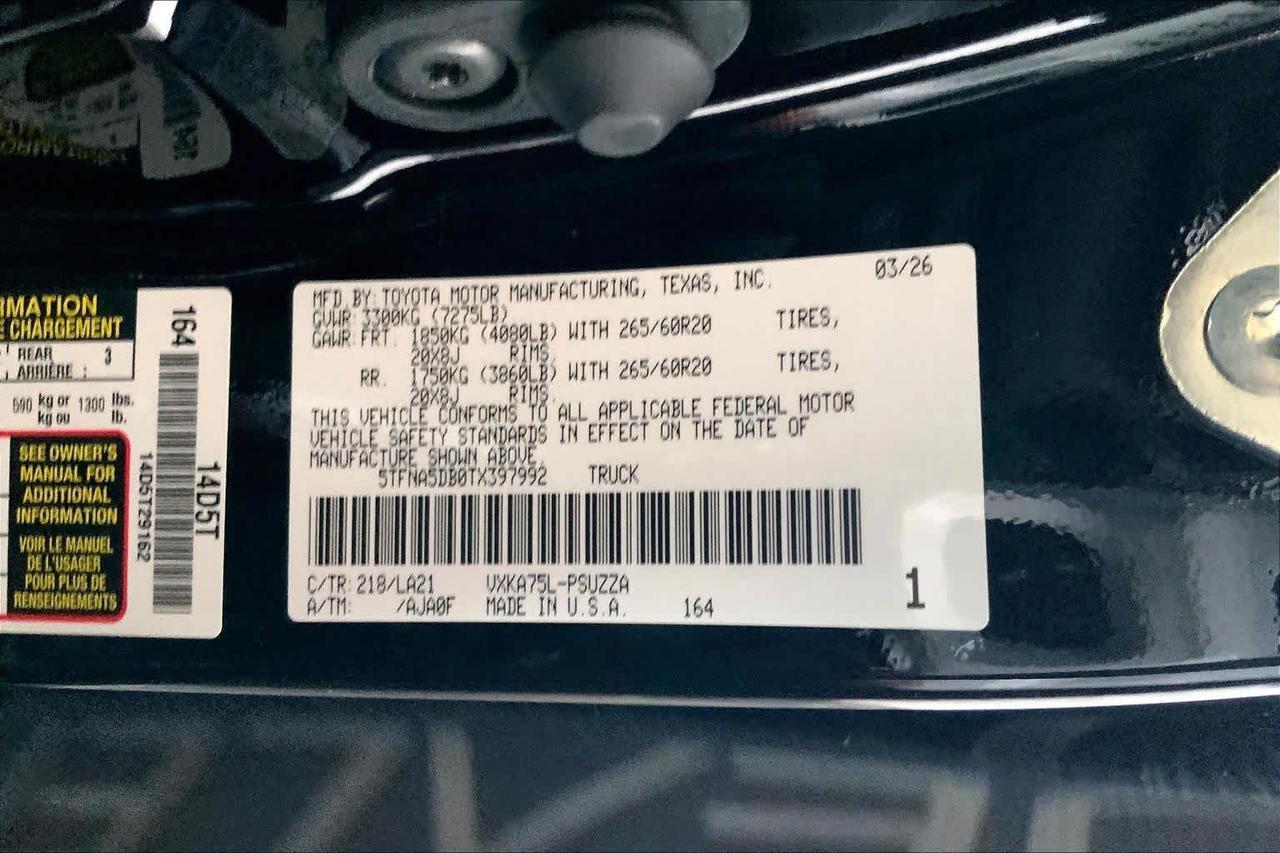 2026 Toyota Tundra Platinum Folsom CA