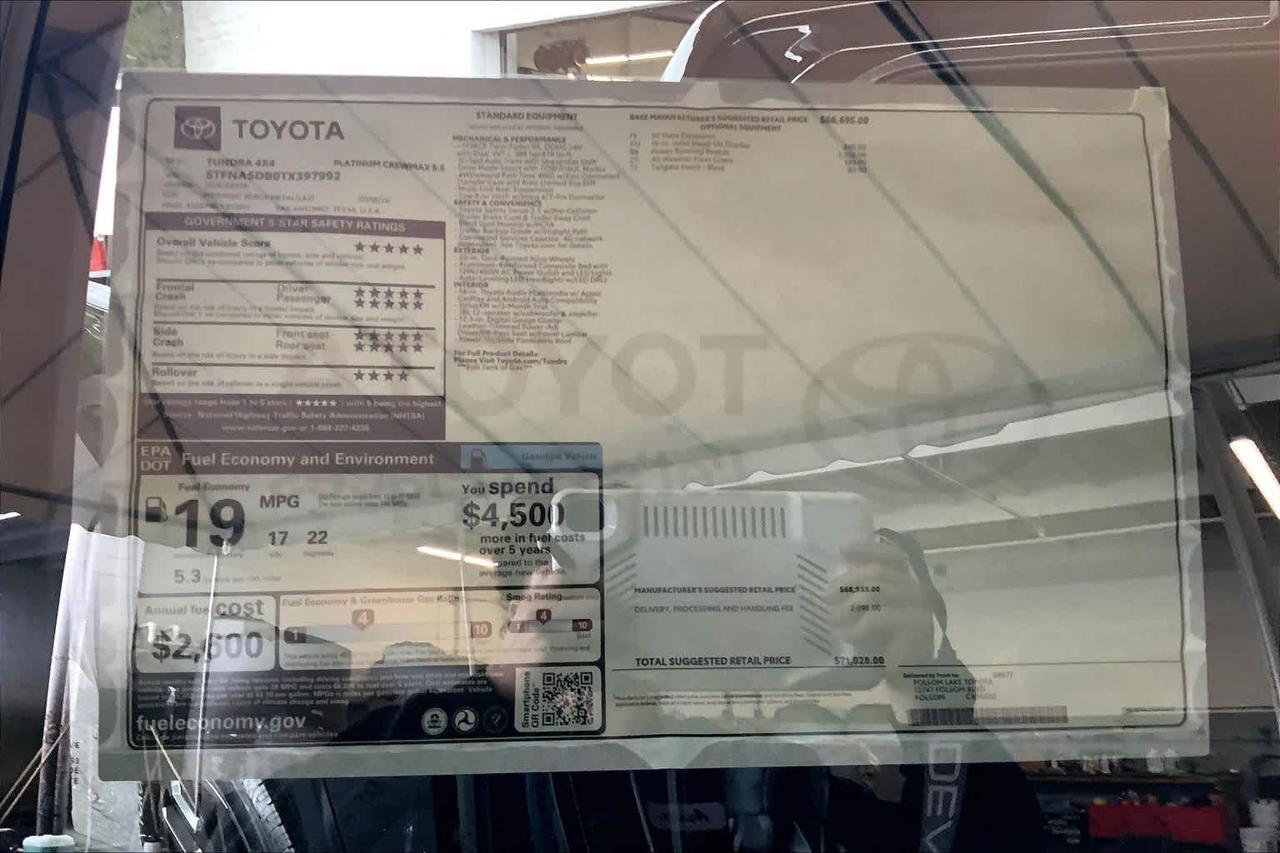 2026 Toyota Tundra Platinum Folsom CA