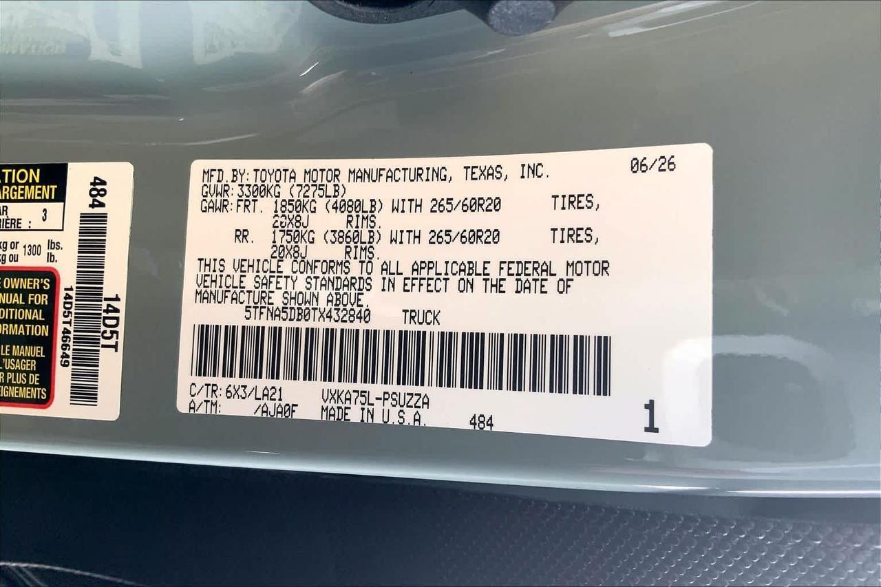2026 Toyota Tundra Platinum Folsom CA