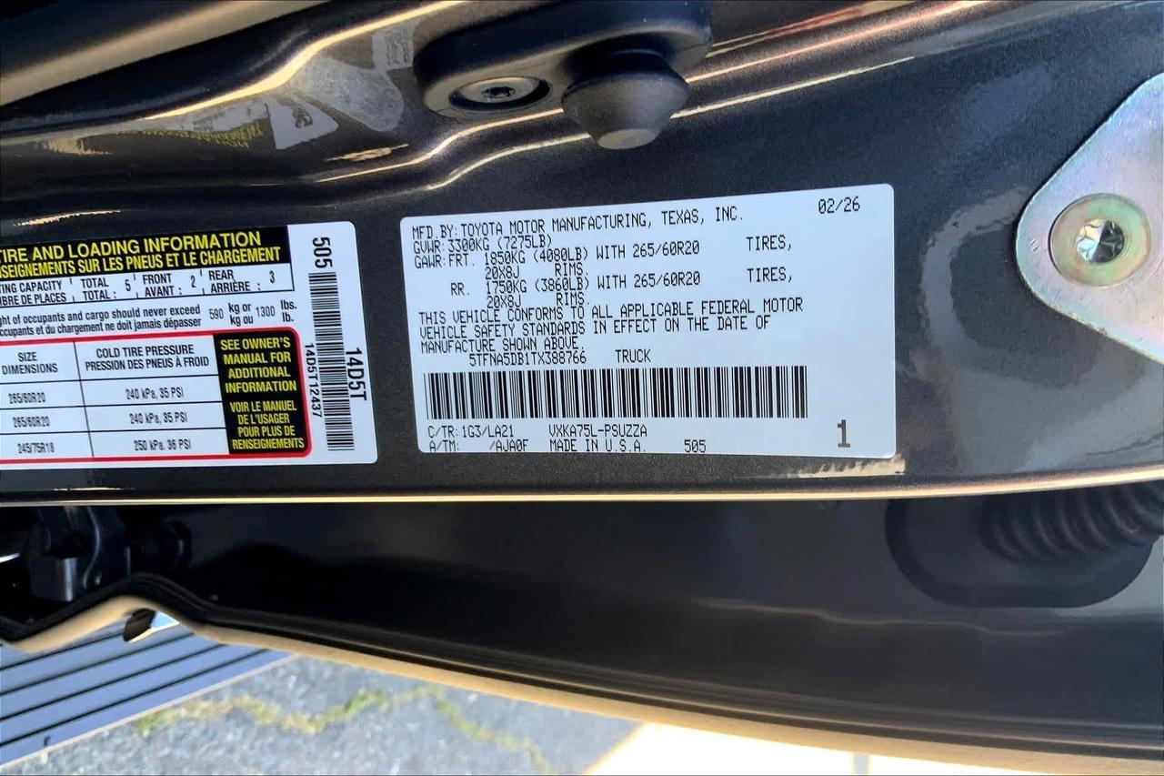 2026 Toyota Tundra Platinum Folsom CA