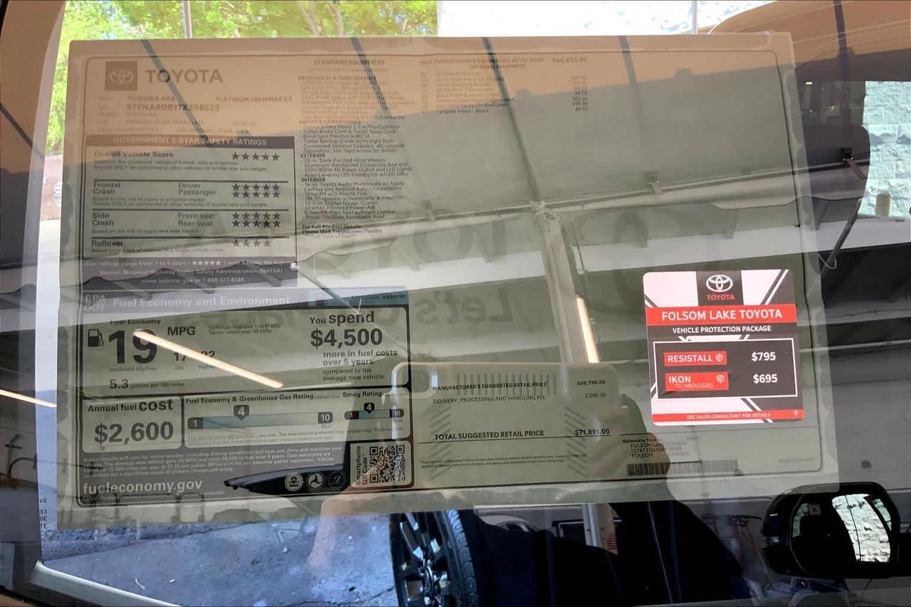 2026 Toyota Tundra Platinum Folsom CA