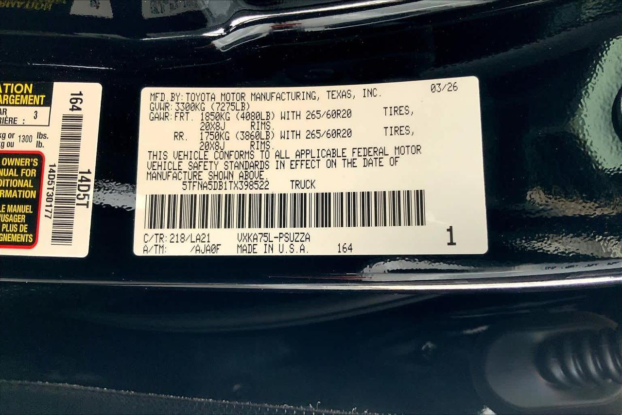2026 Toyota Tundra Platinum Folsom CA