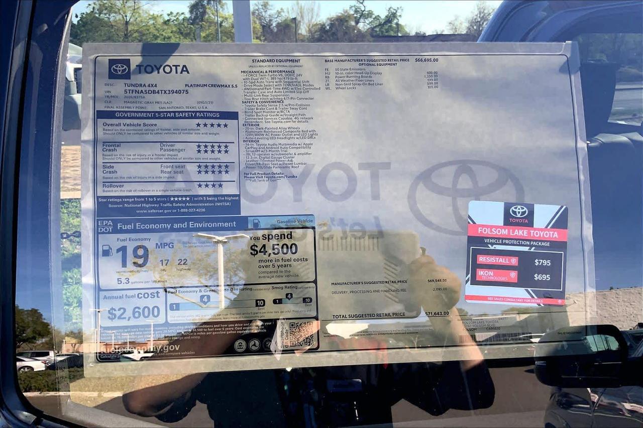 2026 Toyota Tundra Platinum Folsom CA