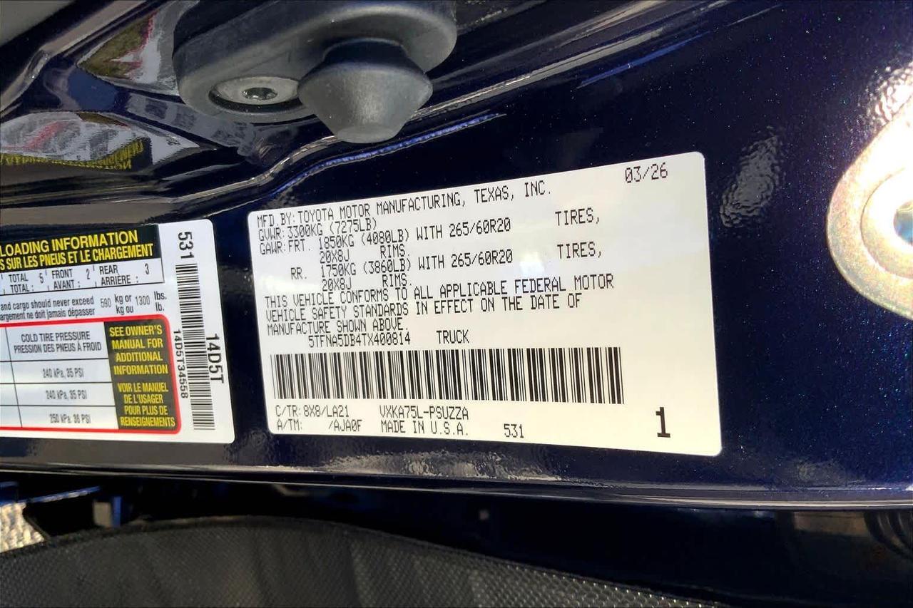 2026 Toyota Tundra Platinum Folsom CA