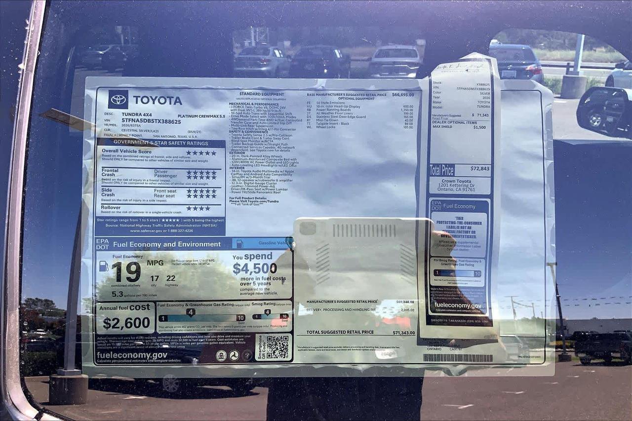 2026 Toyota Tundra Platinum Folsom CA