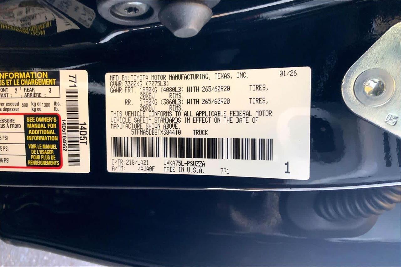 2026 Toyota Tundra Platinum Folsom CA