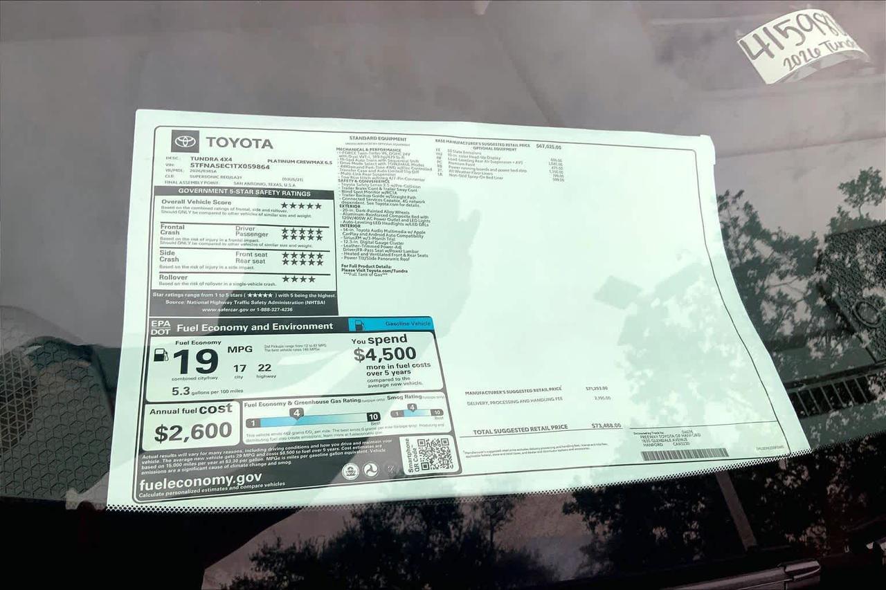 2026 Toyota Tundra Platinum Folsom CA