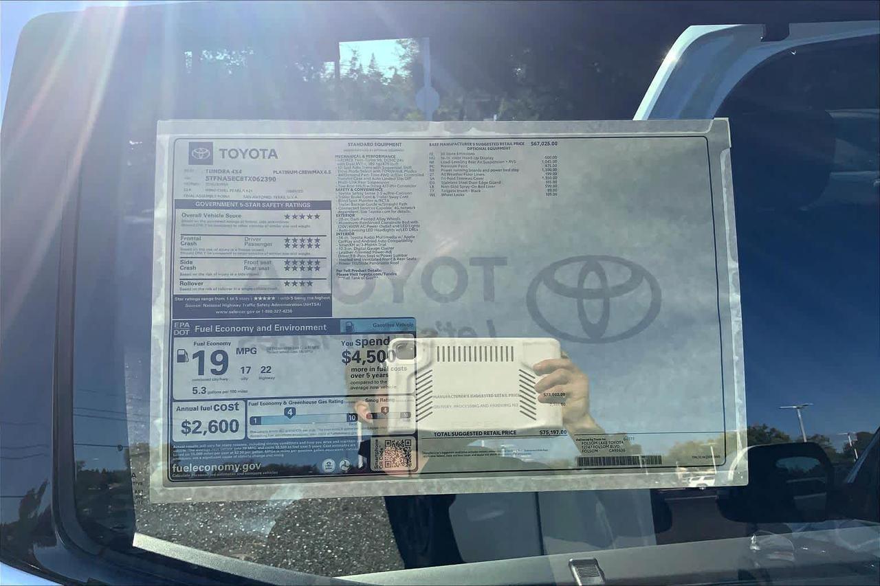 2026 Toyota Tundra Platinum Folsom CA