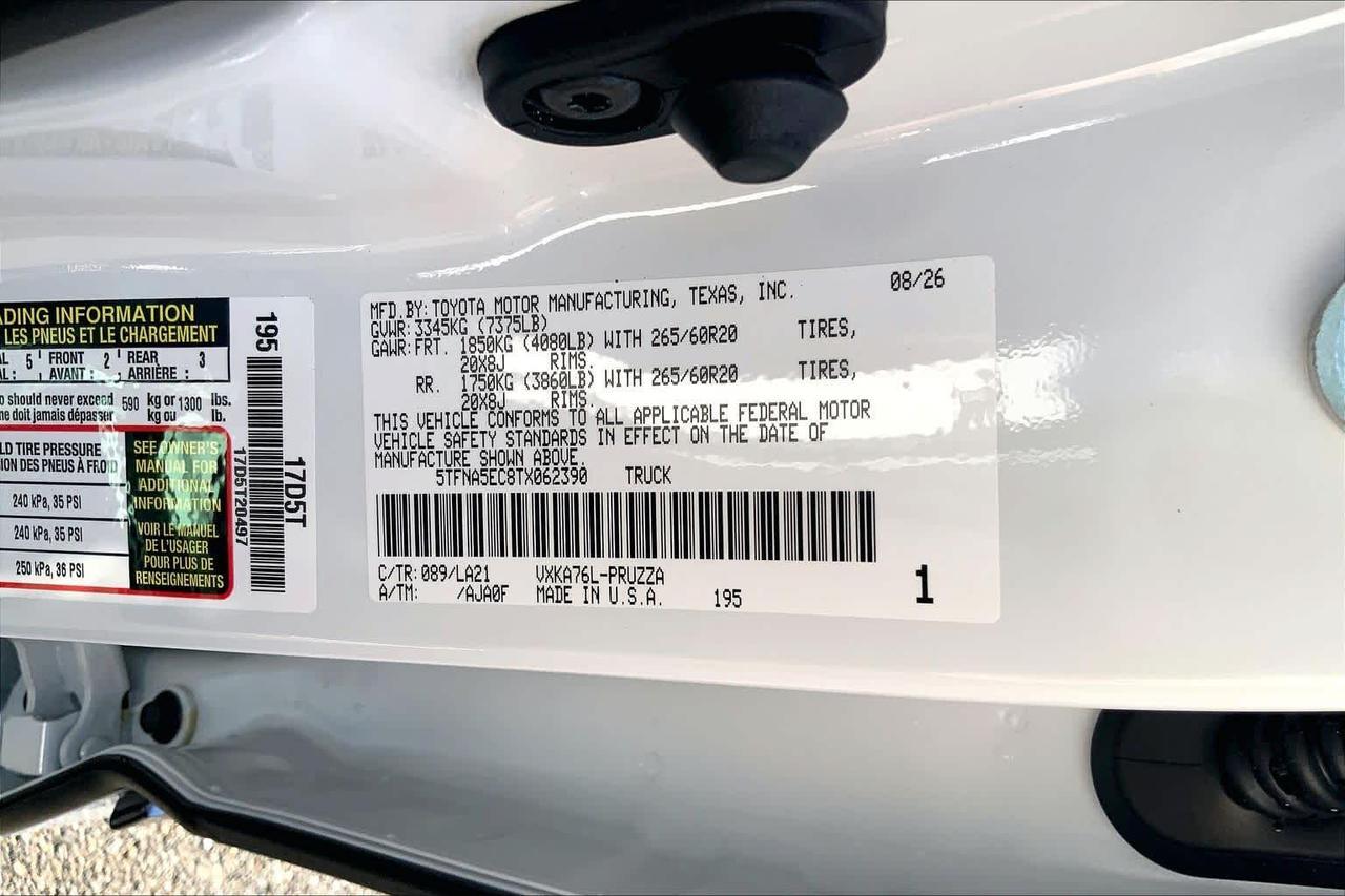 2026 Toyota Tundra Platinum Folsom CA
