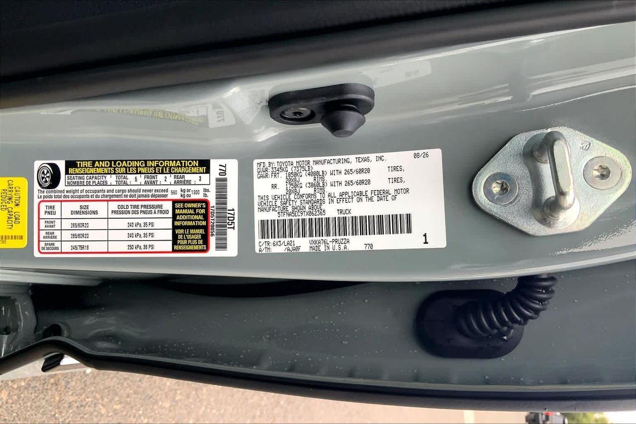 2026 Toyota Tundra Platinum Folsom CA