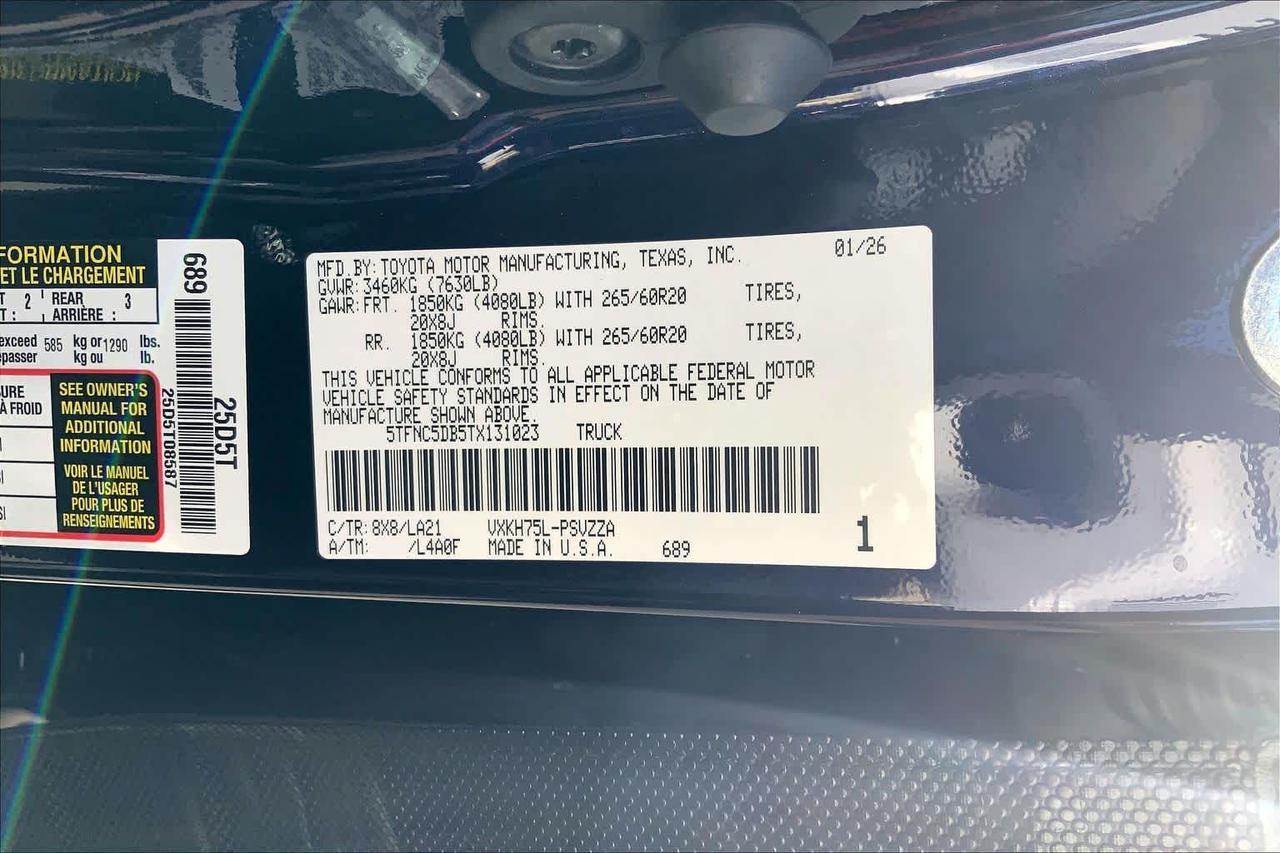 2026 Toyota Tundra Platinum Hybrid Folsom CA