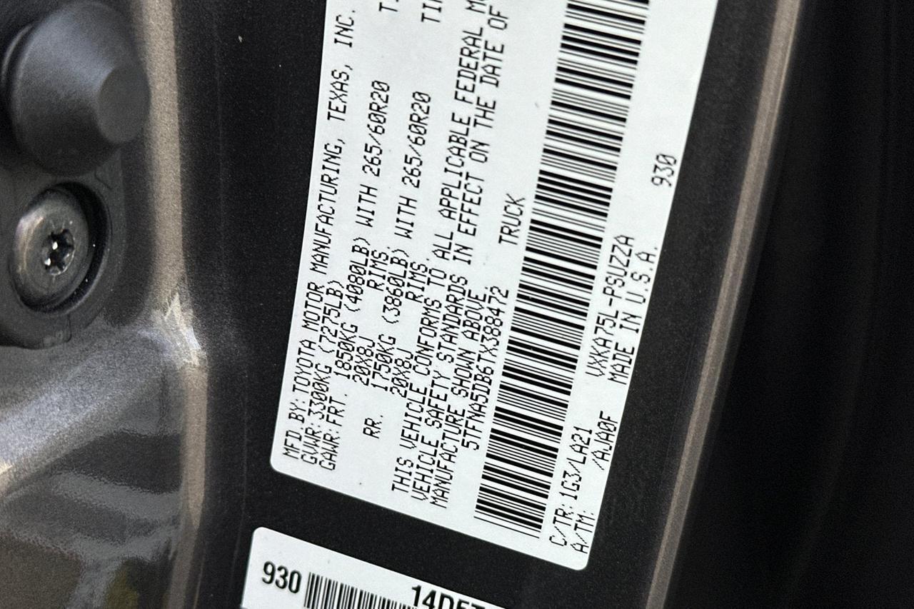 2026 Toyota Tundra Platinum Roseville CA