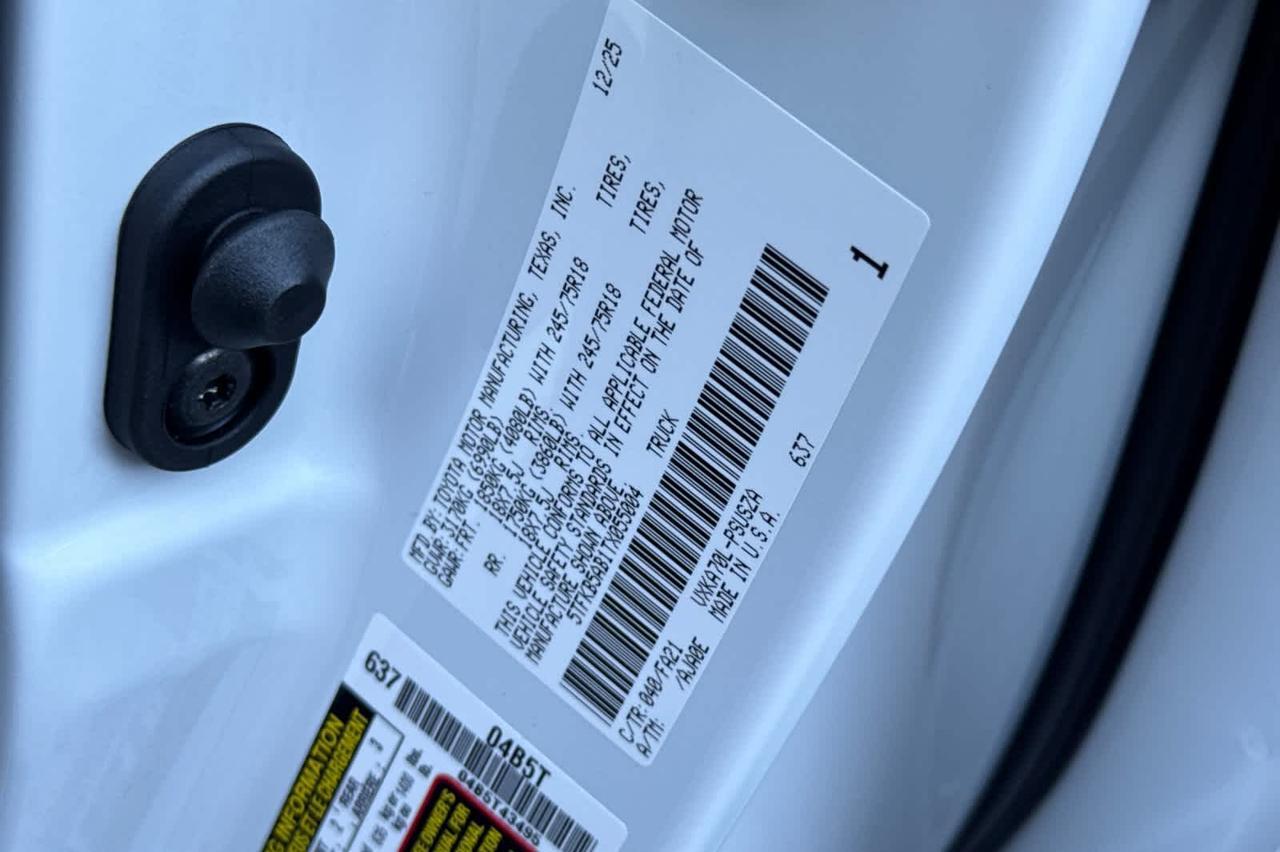 2026 Toyota Tundra SR Roseville CA