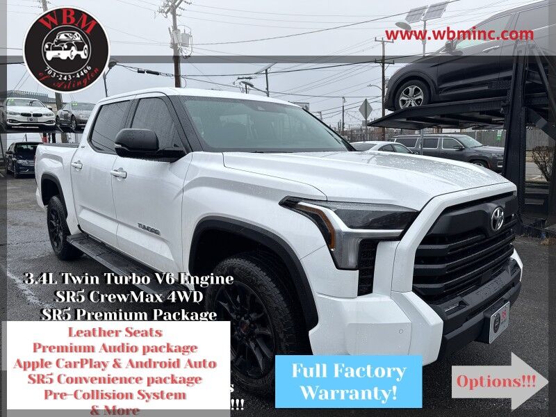 2026 Toyota Tundra SR5 CrewMax Cab 4WD w/ SR5 Premium Package