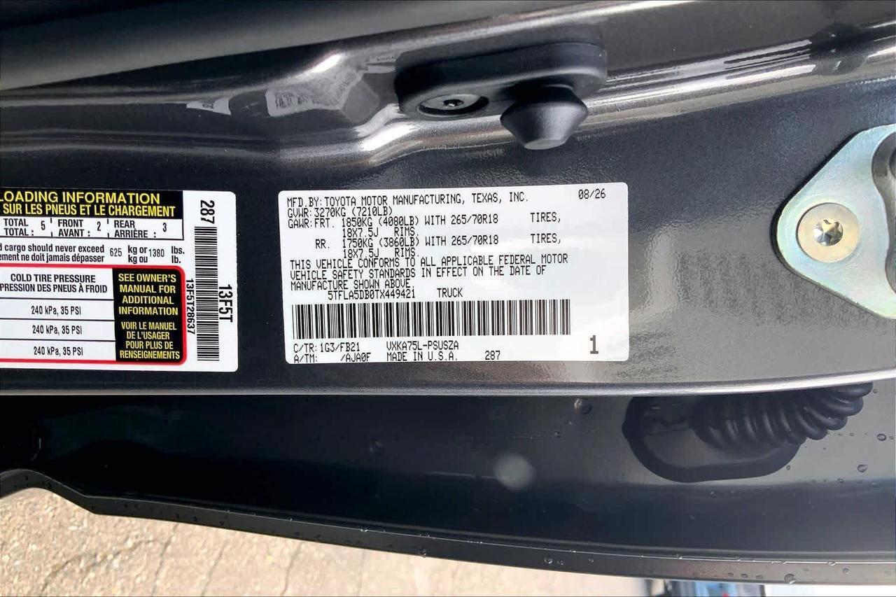 2026 Toyota Tundra SR5 Folsom CA