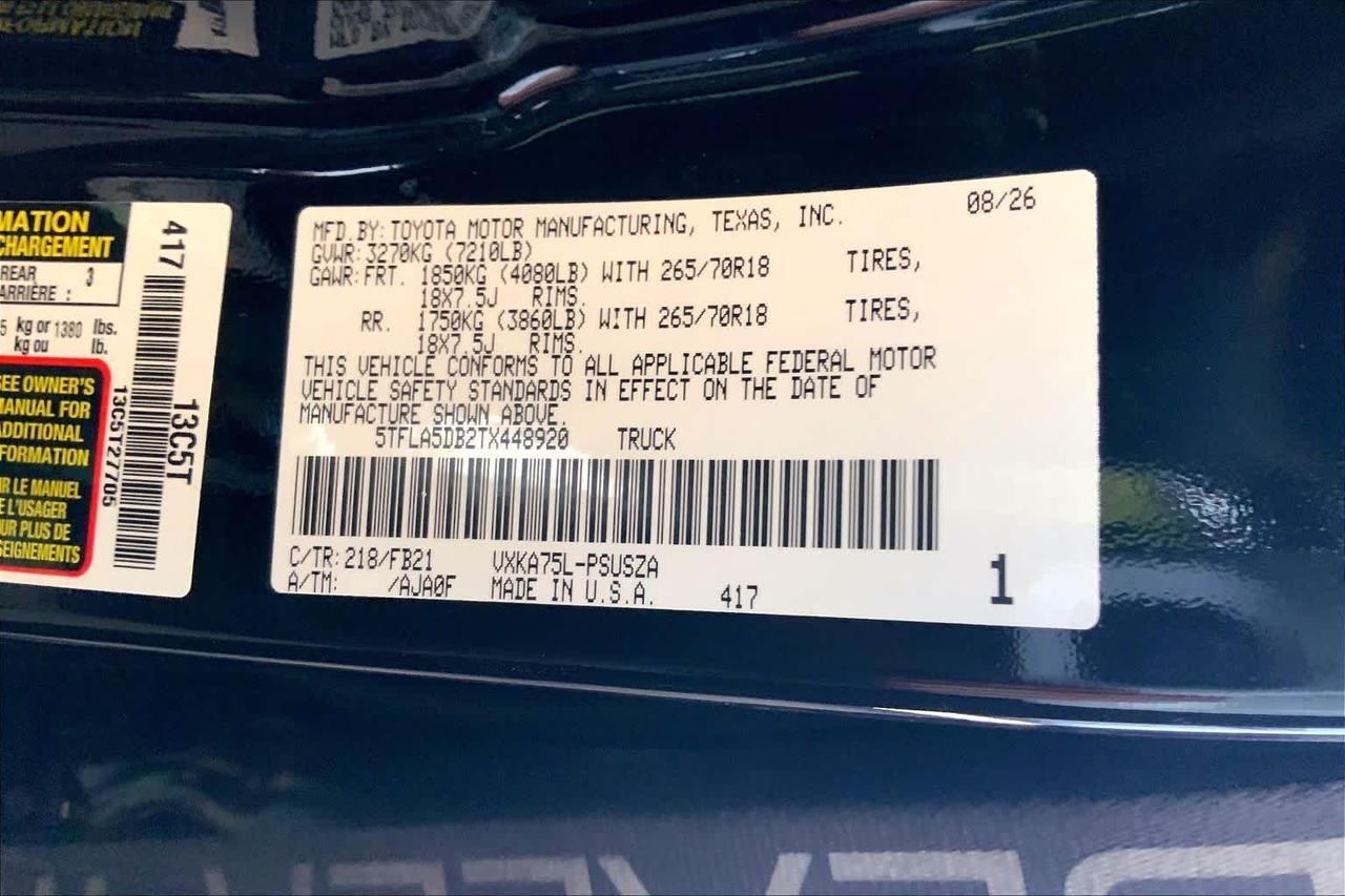 2026 Toyota Tundra SR5 Folsom CA