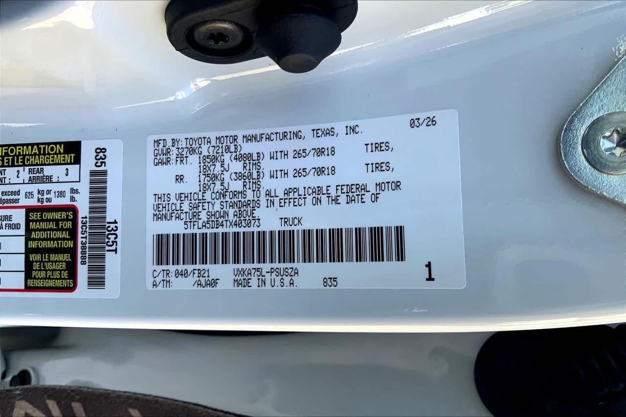 2026 Toyota Tundra SR5 Folsom CA