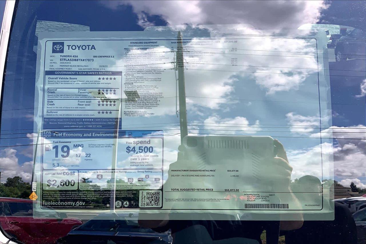 2026 Toyota Tundra SR5 Folsom CA