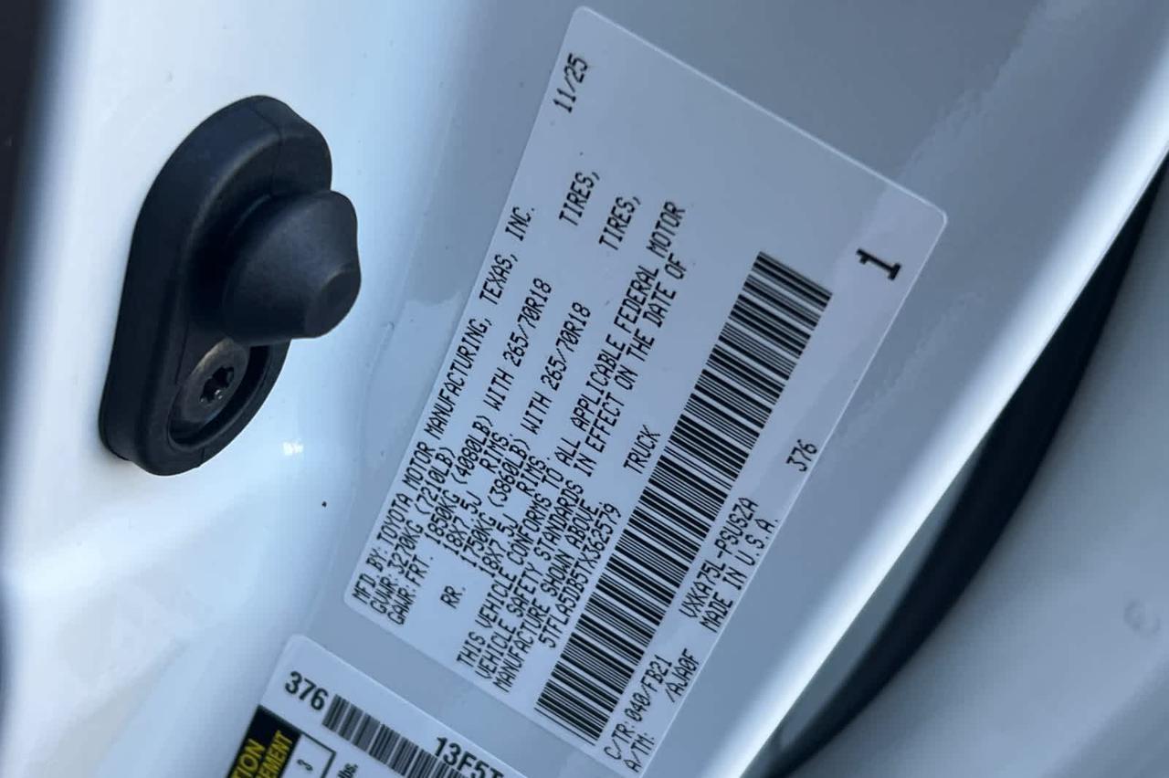 2026 Toyota Tundra SR5 Roseville CA