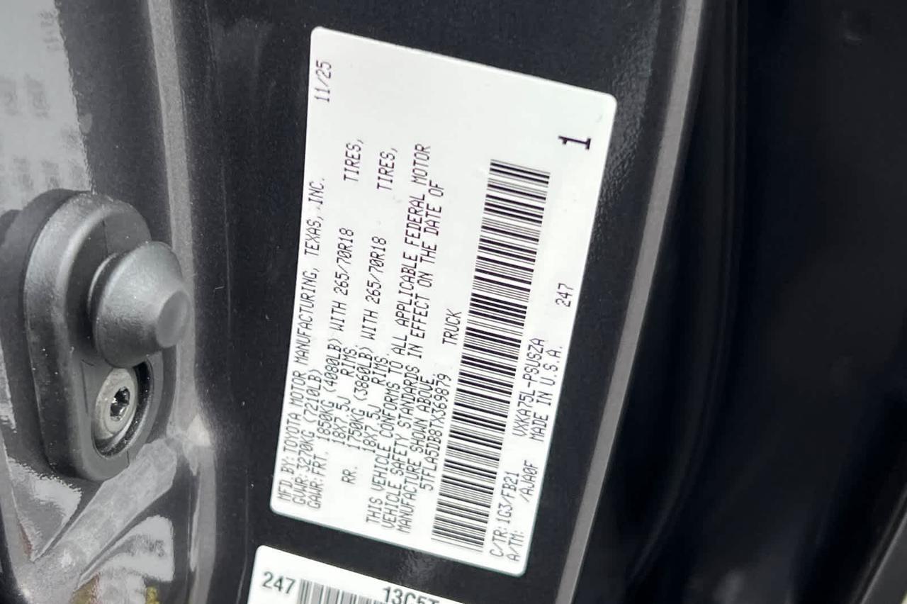 2026 Toyota Tundra SR5 Roseville CA