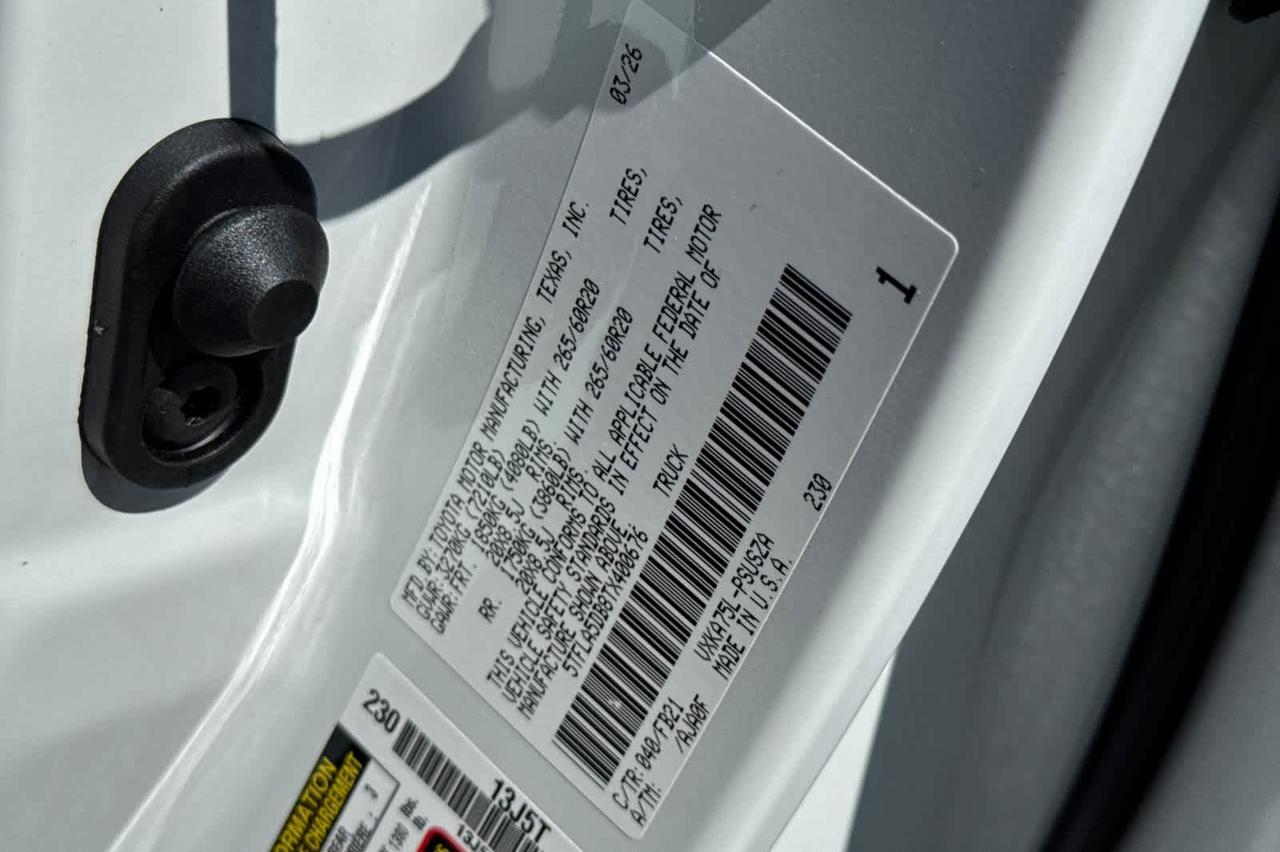 2026 Toyota Tundra SR5 Roseville CA