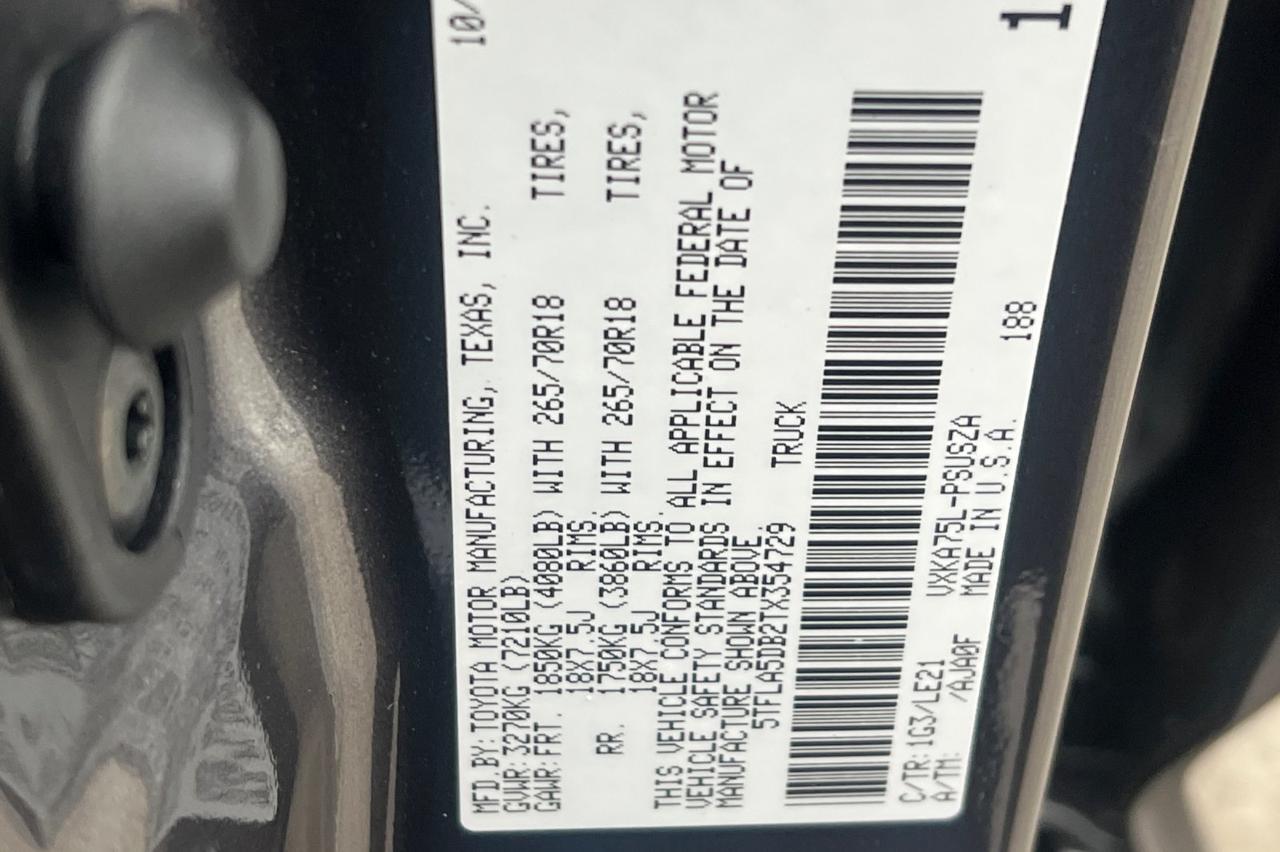 2026 Toyota Tundra SR5 Ontario OR