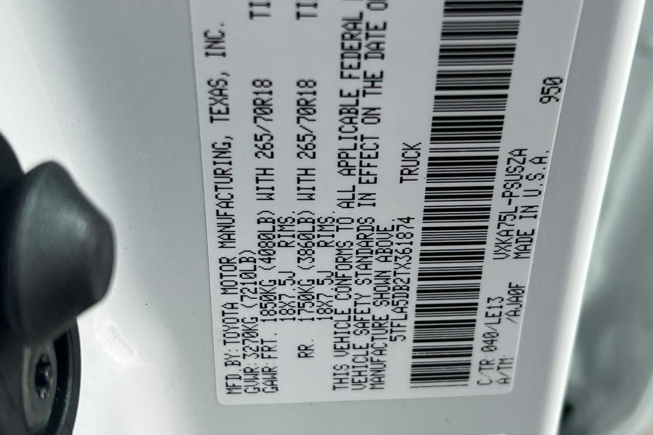 2026 Toyota Tundra SR5 Ontario OR