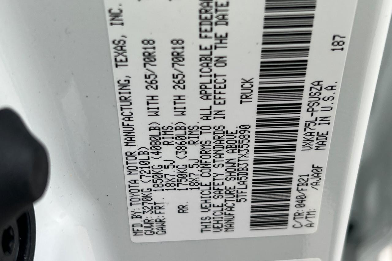 2026 Toyota Tundra SR5 Ontario OR