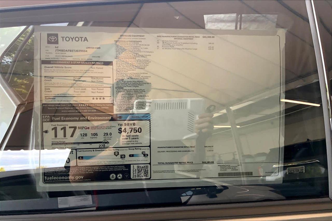 2026 Toyota bZ Limited Folsom CA