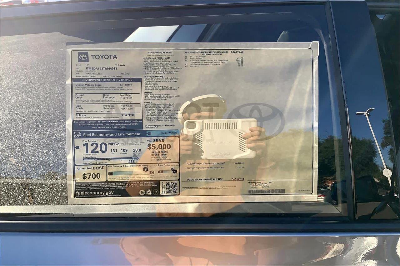 2026 Toyota bZ XLE Folsom CA