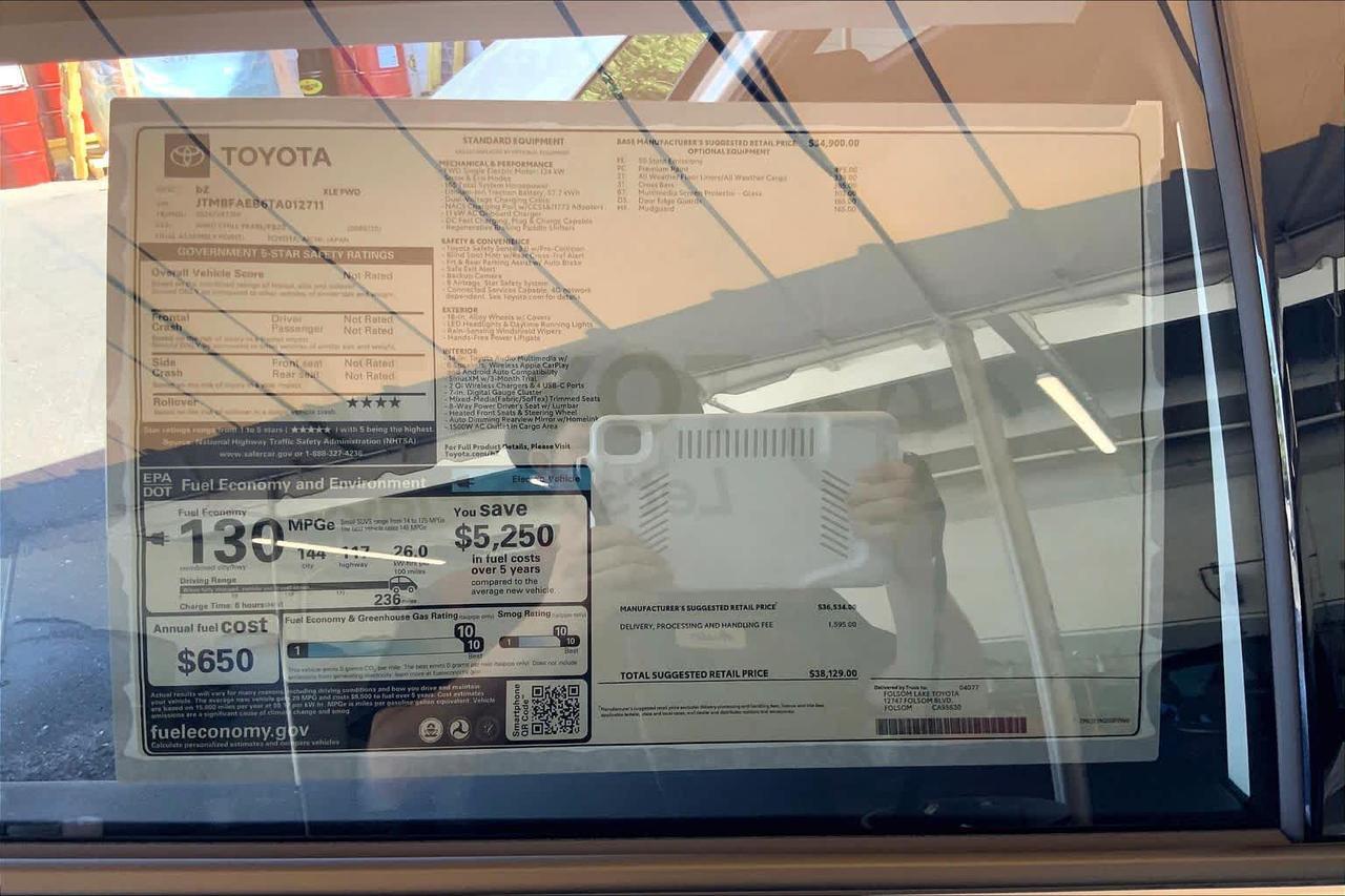 2026 Toyota bZ XLE Folsom CA