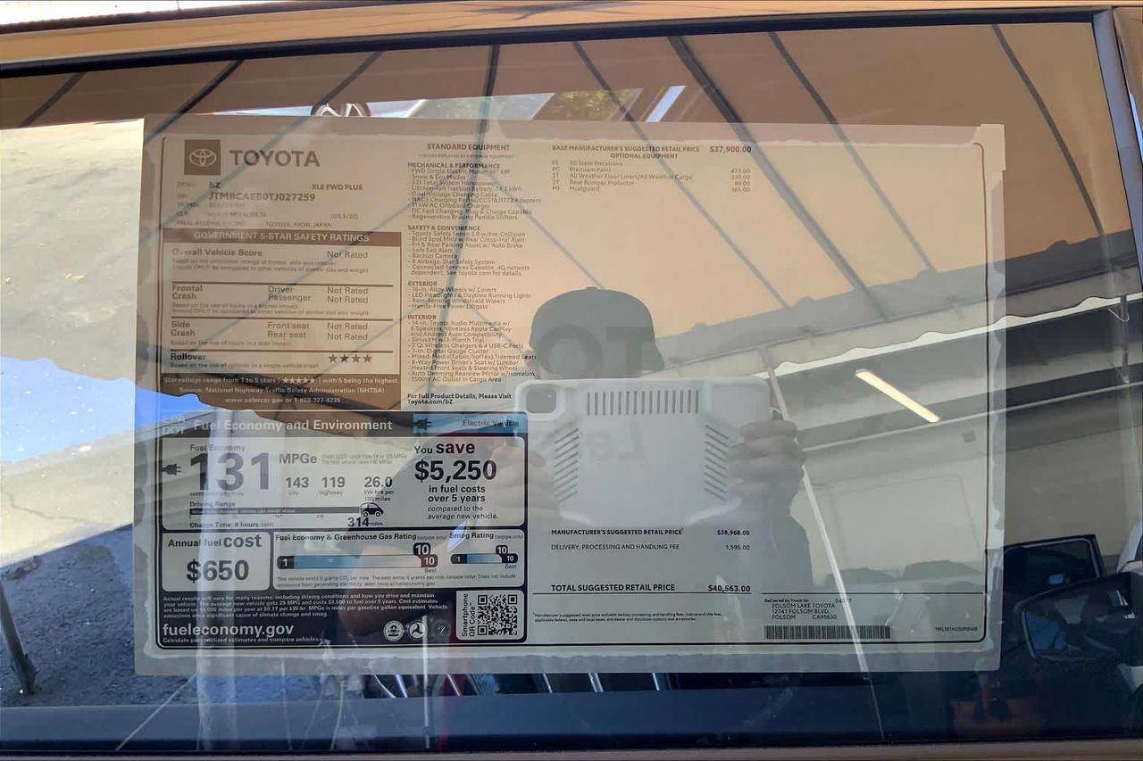 2026 Toyota bZ XLE Plus Folsom CA