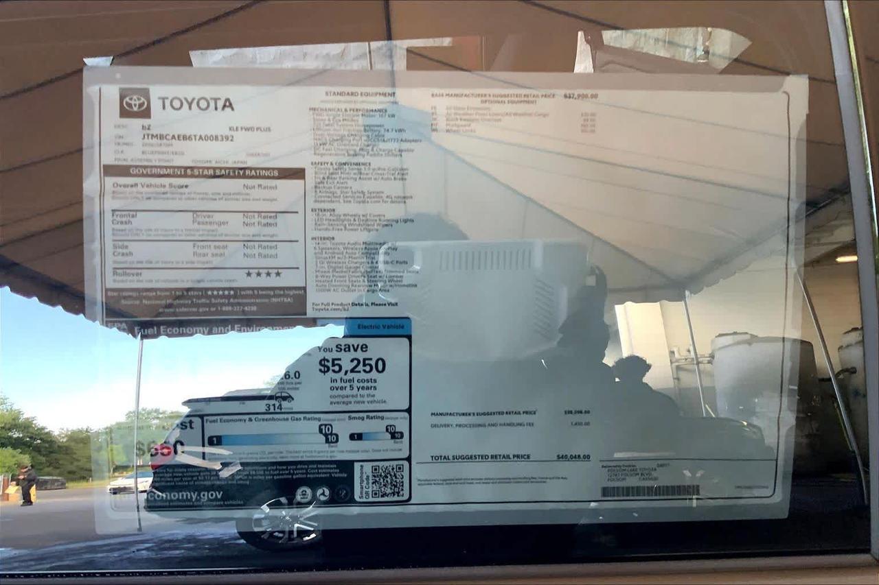 2026 Toyota bZ XLE Plus Folsom CA