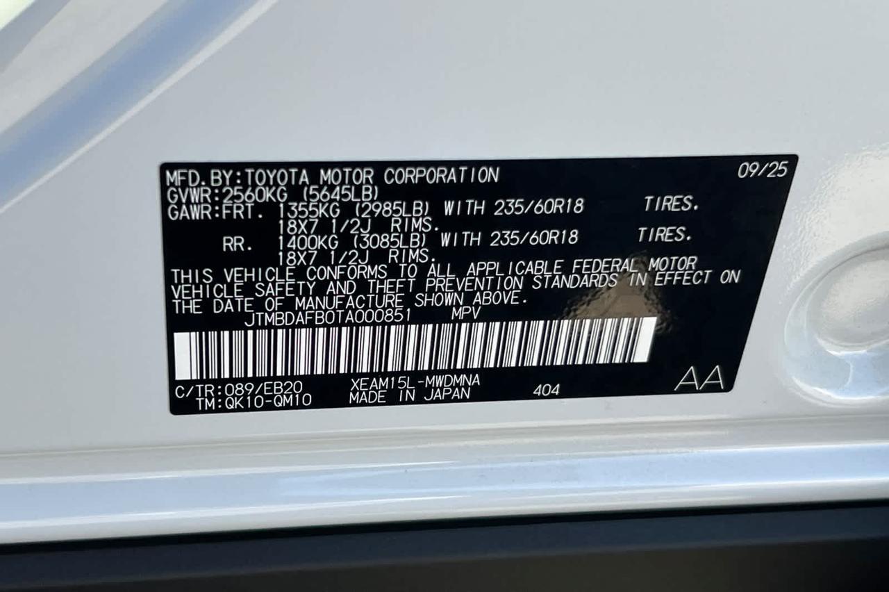 2026 Toyota bZ XLE Roseville CA