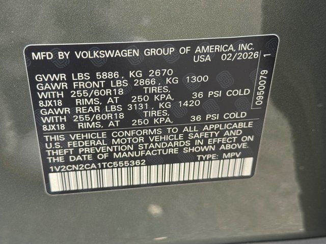 2026 Volkswagen Atlas 2.0T Peak Edition Springfield VA