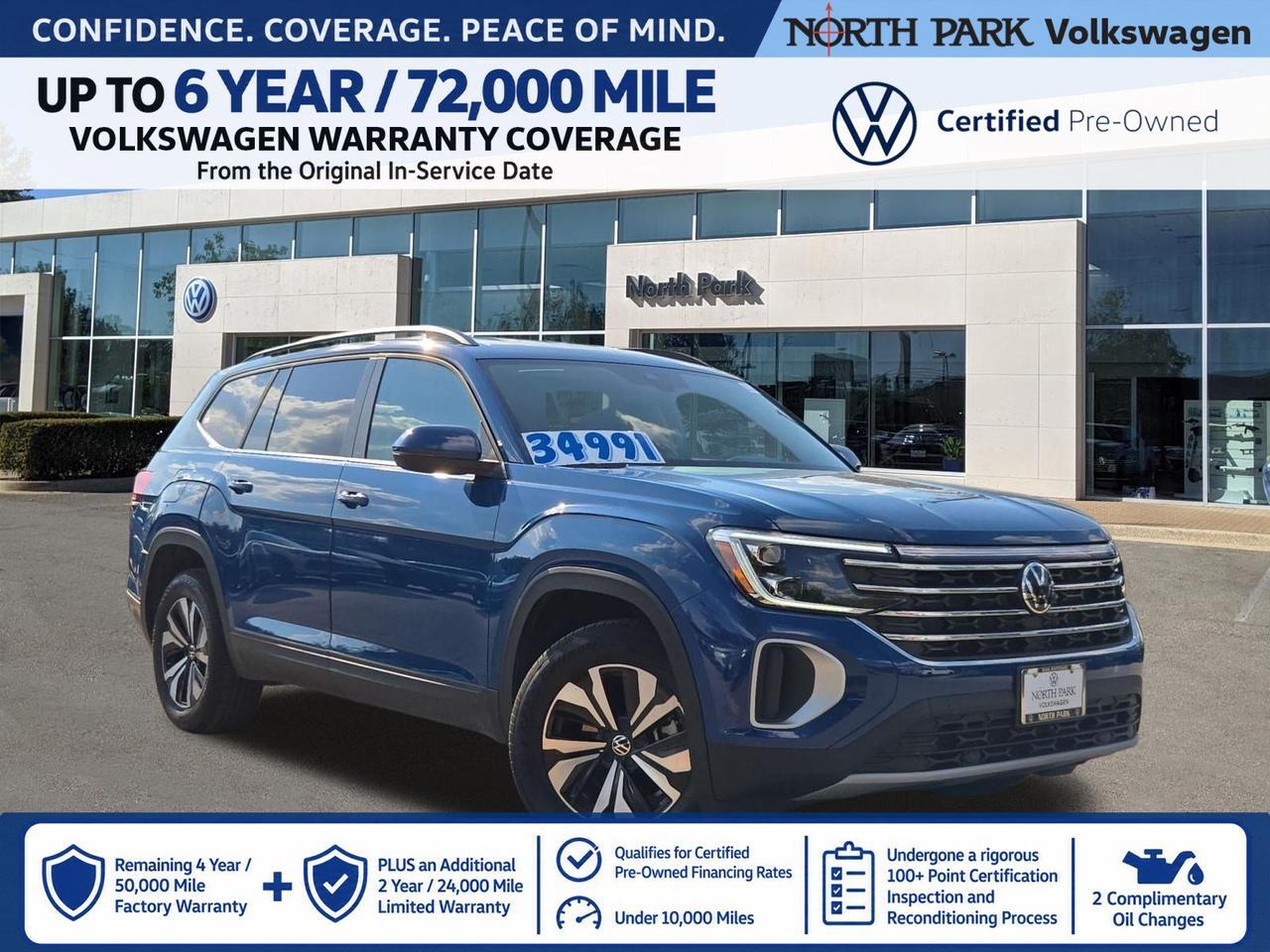 2026 Volkswagen Atlas 2.0T SE