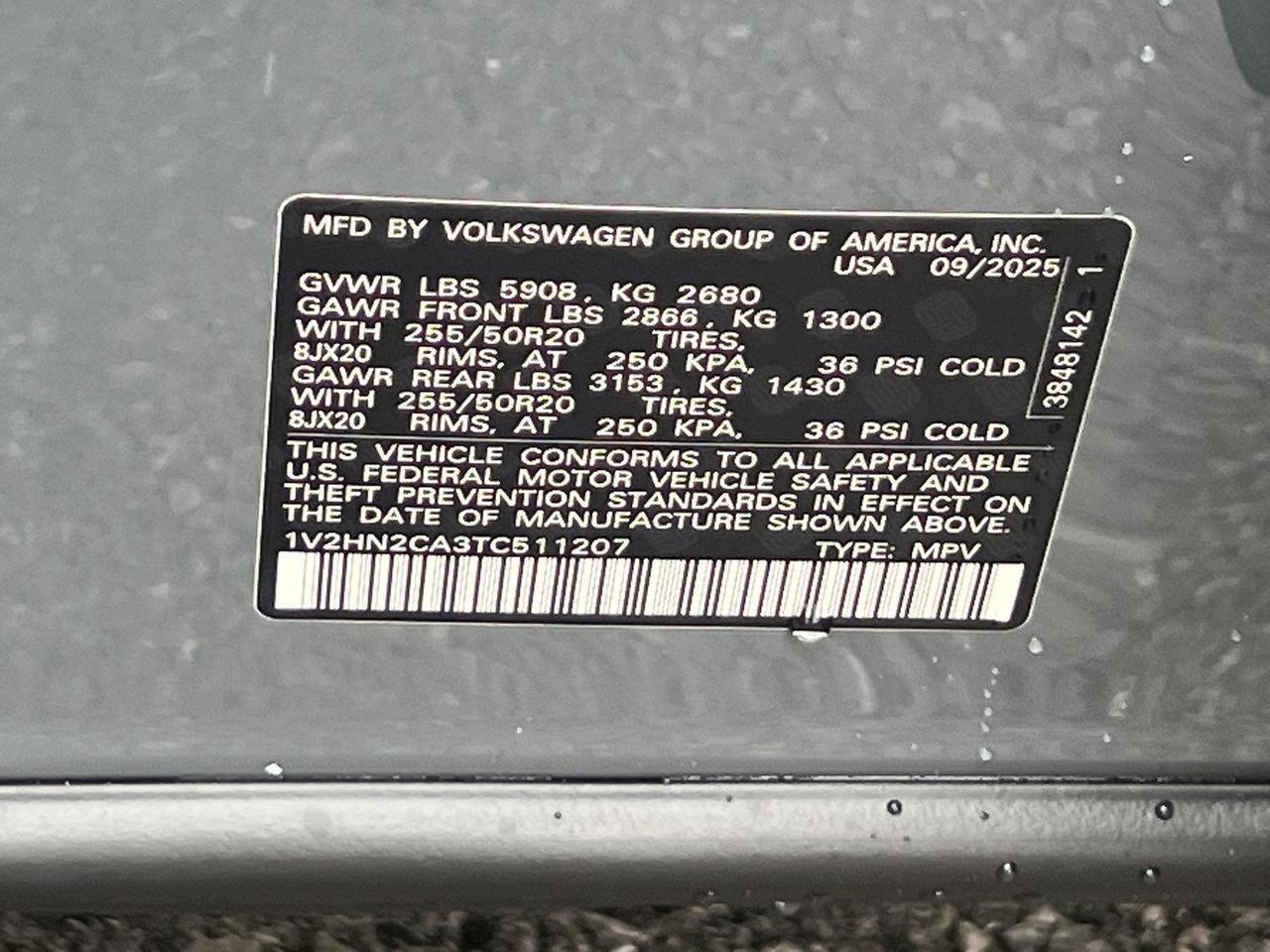 2026 Volkswagen Atlas 2.0T SE w/Technology Hagerstown MD