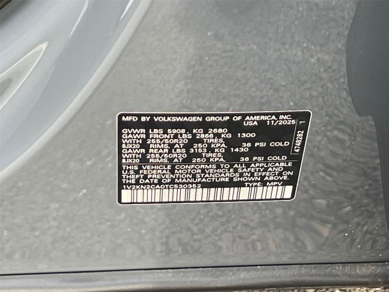 2026 Volkswagen Atlas 2.0T SE w/Technology Hagerstown MD