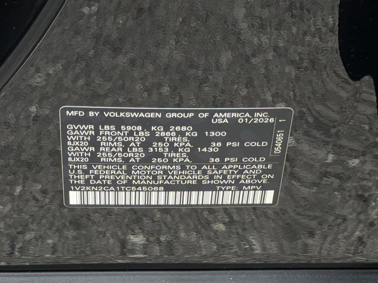 2026 Volkswagen Atlas 2.0T SE w/Technology Hagerstown MD