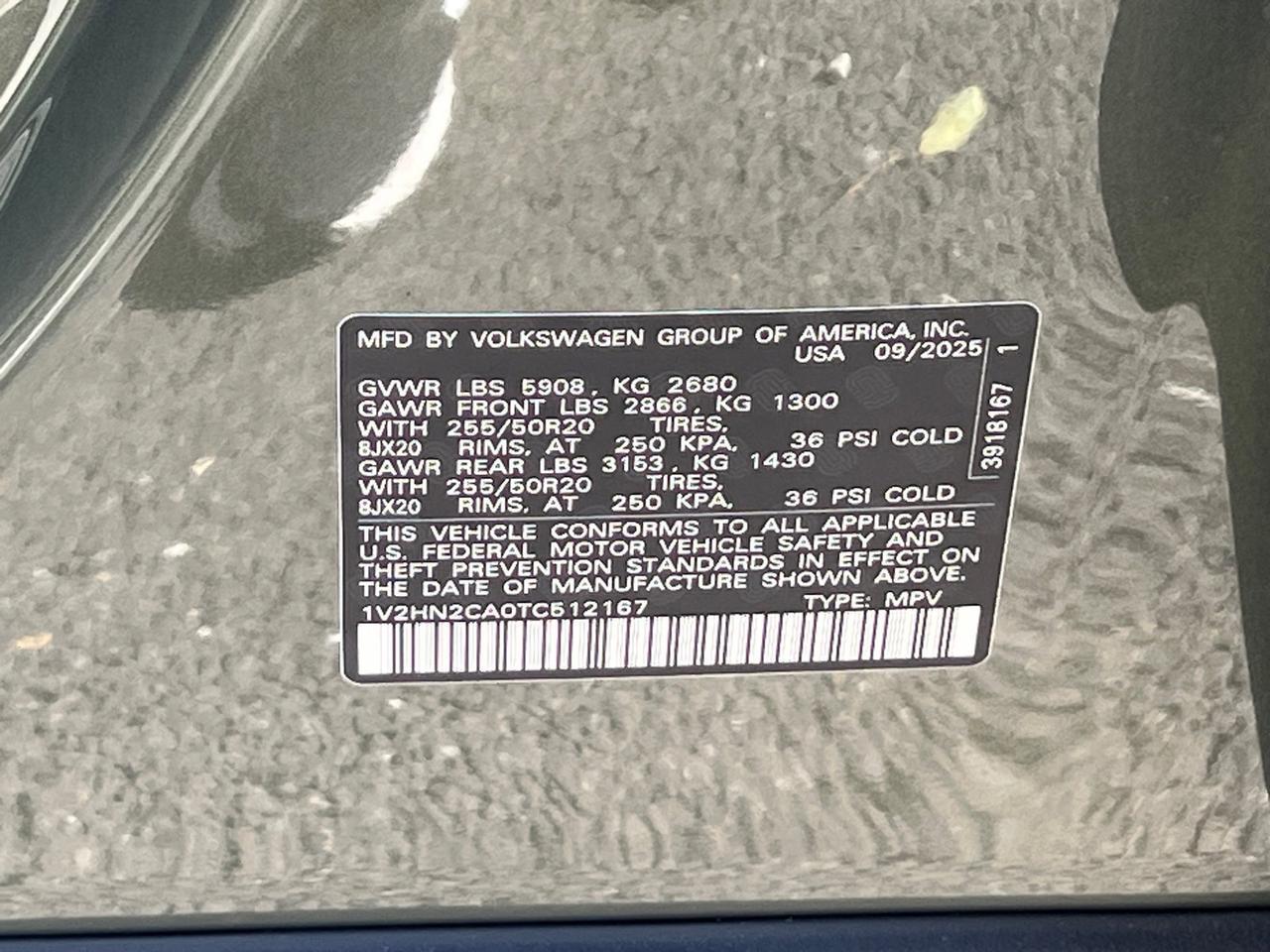 2026 Volkswagen Atlas 2.0T SE w/Technology Hagerstown MD